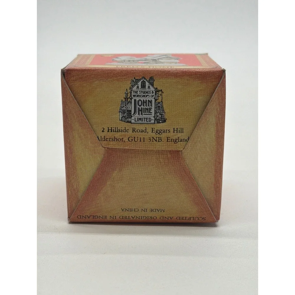 David Winter Cottages Tudor Manor House Christmas Ornament John Hine Studios NEW